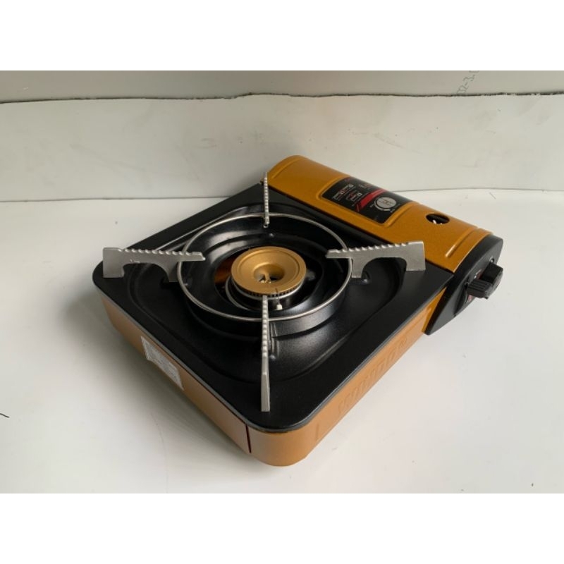 Bếp gas mini Windo 166F màu vàng -Hàng Chính Hãng