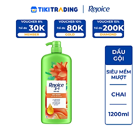 Dầu Gội REJOICE Siêu Mượt 1,2L
