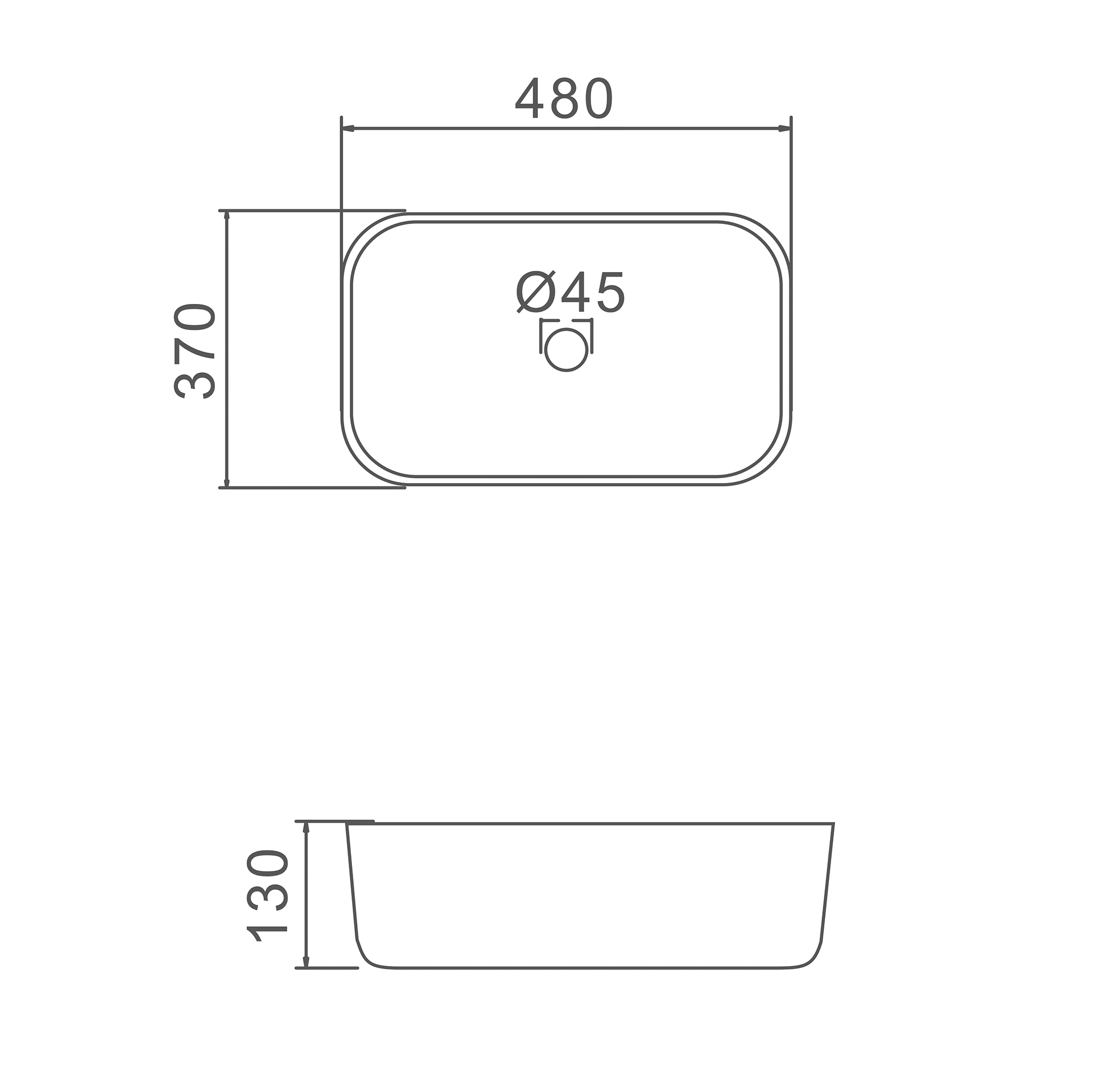 CHẬU LAVABO SỨ NGA CAO CẤP GAPPO GT403