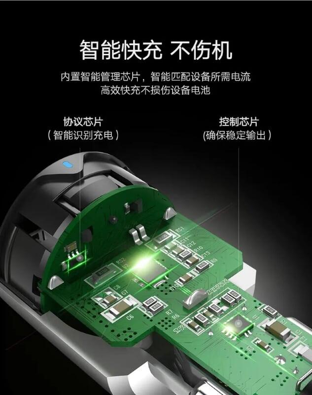 Ugreen UG40733CD165TK 29W màu Bạc Bộ sạc ô tô 3 cổng USB cao cấp - HÀNG CHÍNH HÃNG