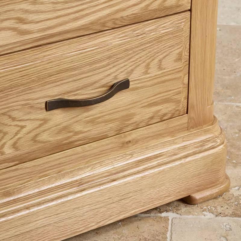 Tủ Trữ Đồ 3 Ngăn Kéo Canterbury Gỗ Sồi Ibie BSC3CANO (80 x 42 cm)