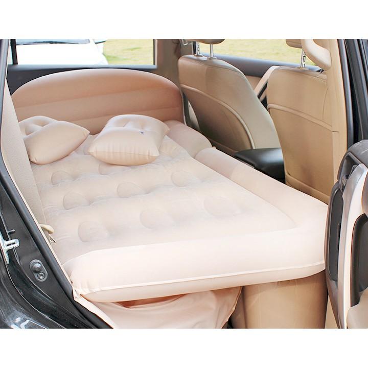 Flash Sale Nệm Hơi Ô Tô Cao Cấp, Phù Hợp Mọi Dòng Xe, Tặng Kèm Gối Hơi Và Bơm Hơi