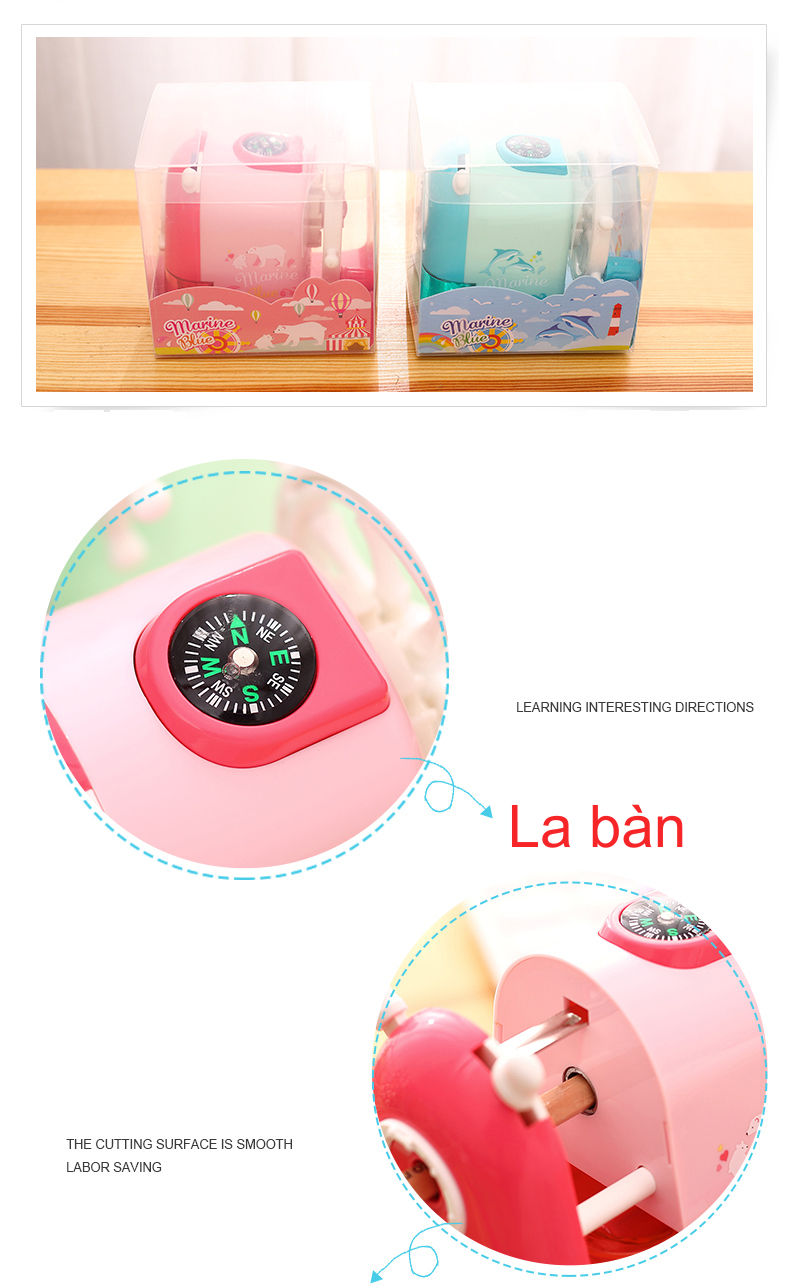 Máy Chuốt Bút Chì Deli 665