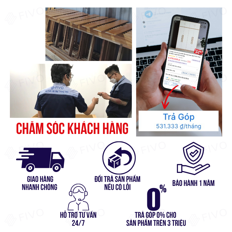 Kệ Tủ Đầu Giường Gỗ Cao Cấp FIVO FT20 Đa Dạng Mẫu Mã, Phong Cách Châu Âu Sang Trọng, Thiết Kế Hộc Tủ Tiện Lợi