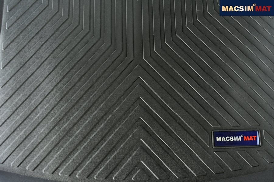 Thảm lót cốp xe ô tô Mercedes GLE 2016-2019 nhãn hiệu Macsim chất liệu TPV cao cấp màu đen (025)