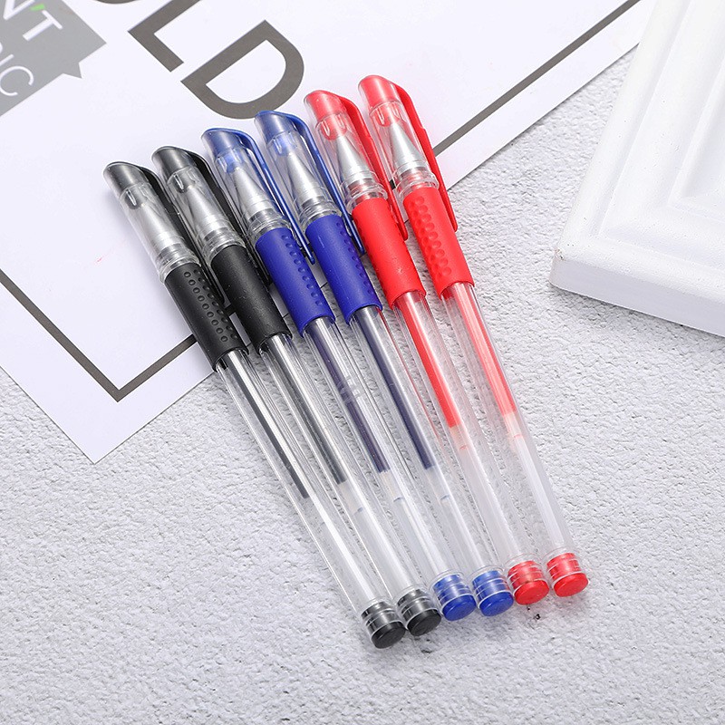 Bút Bi Bút Mực Nước Bút Gel Bút Viết 0.5mm Xanh Đen Đỏ Tím Giao Hỏa Tốc Văn Phòng Legaxi