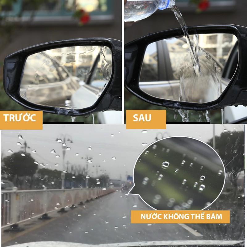 Phụ kiện ô tô Dung dịch Nano Chống Bám đọng nước mưa trên Kính ô tô công nghệ Nhât Bản 120 mL