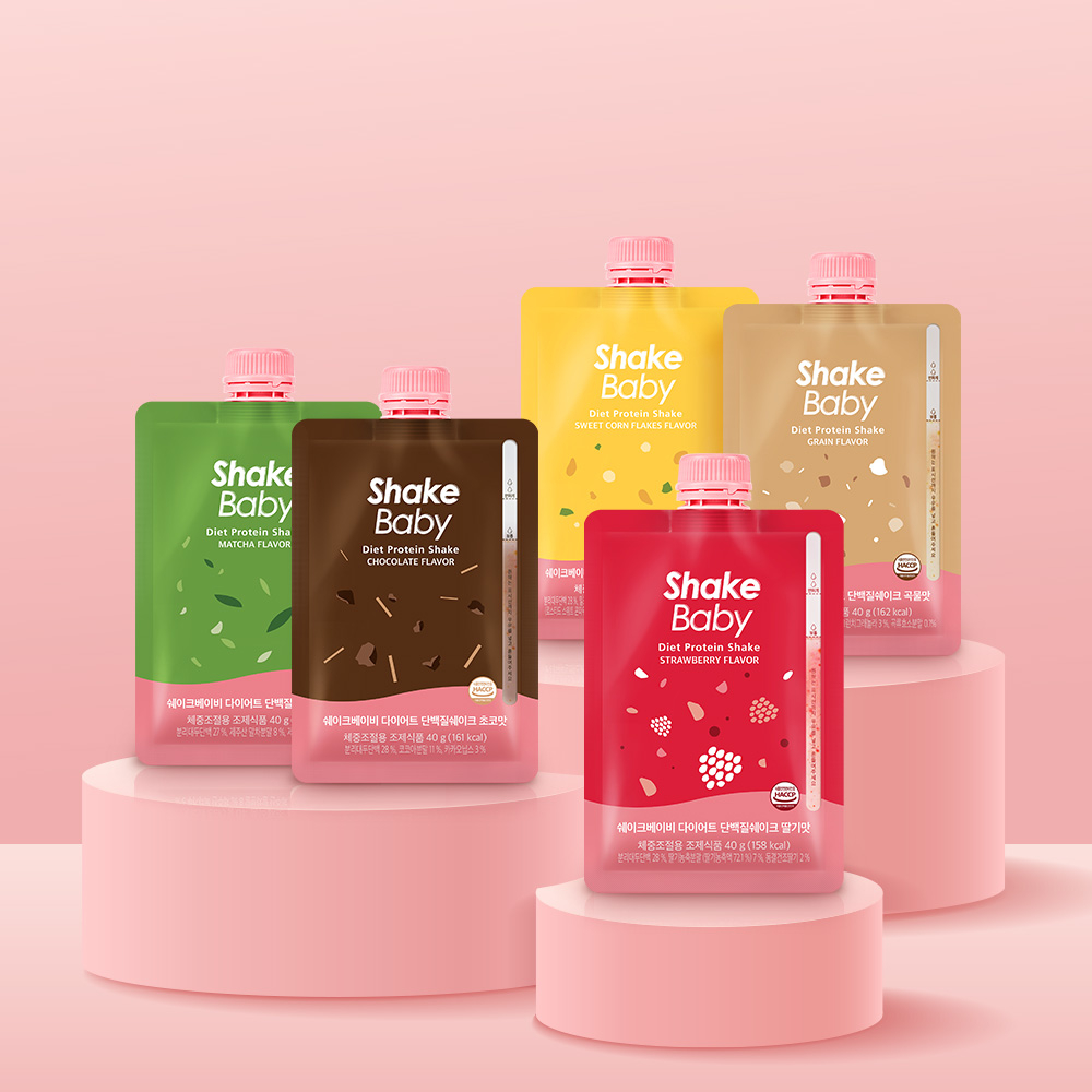Bột Ngũ Cốc Ăn Kiêng Giúp Hỗ Trợ Kiểm Soát Cân Nặng, Cải Thiện Vóc Dáng Diet Formular Protein Shake Baby (35g) từ Hàn Quốc