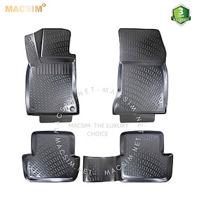 Thảm lót sàn ô tô nhựa TPU Silicon Mercedes C Class W206 2021+Tới nay Nhãn hiệu Macsim
