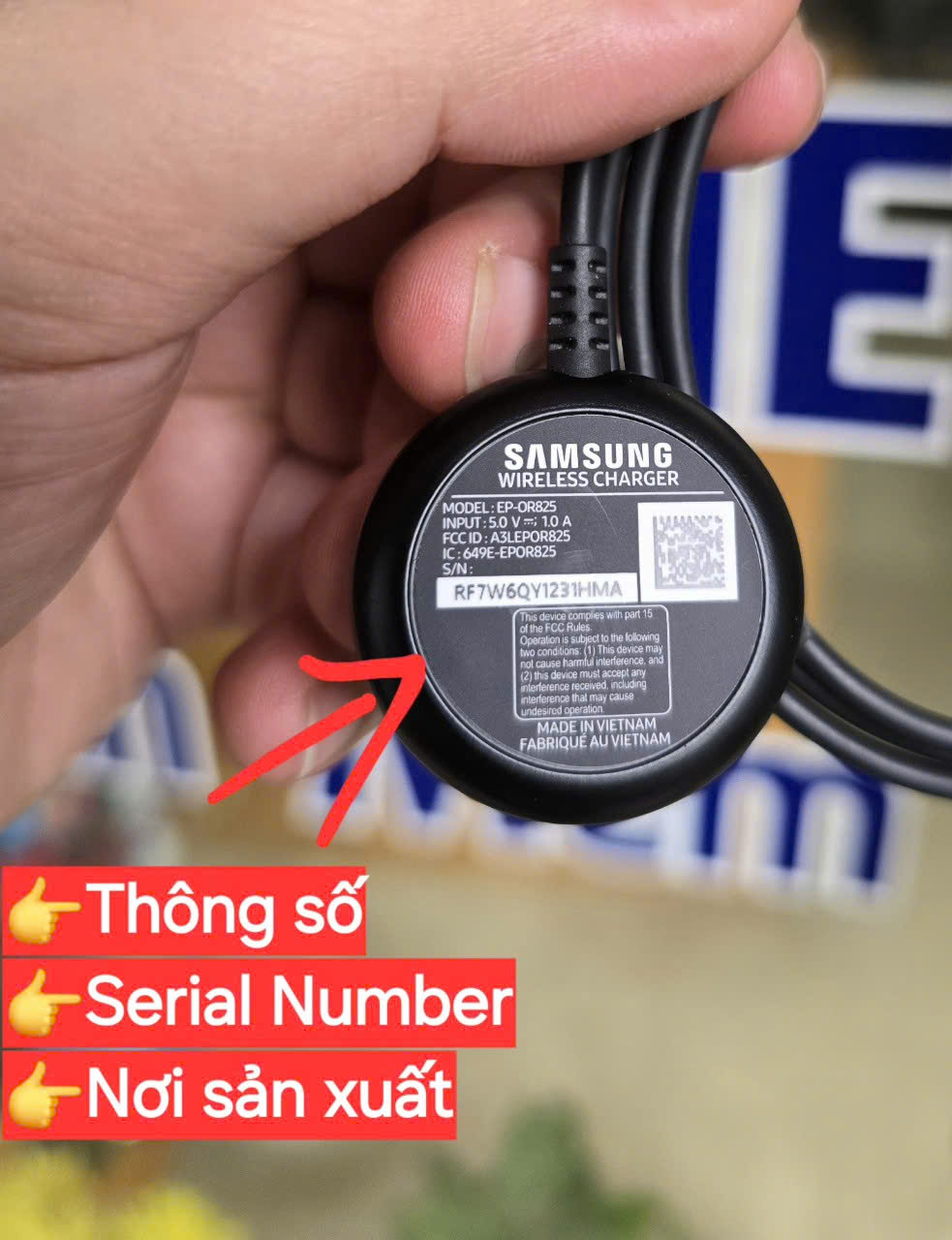Đế sạc đồng hồ Galaxy Watch 3/Watch4/Watch FE Hàng chính hãng