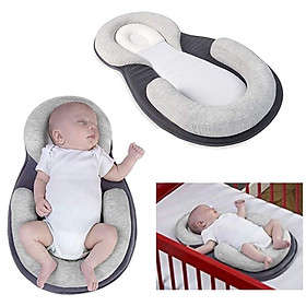 Gối chống trào ngược Babymovv và đệm ngủ đúng tư thế cho bé giúp bé ngủ ngoan 