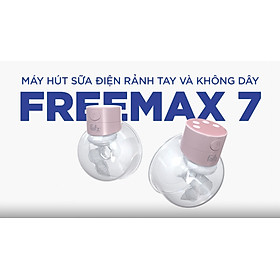 MÁY HÚT SỮA ĐIỆN RẢNH TAY VÀ KHÔNG DÂY Fatzbaby - FREEMAX 7 - FB1222TP