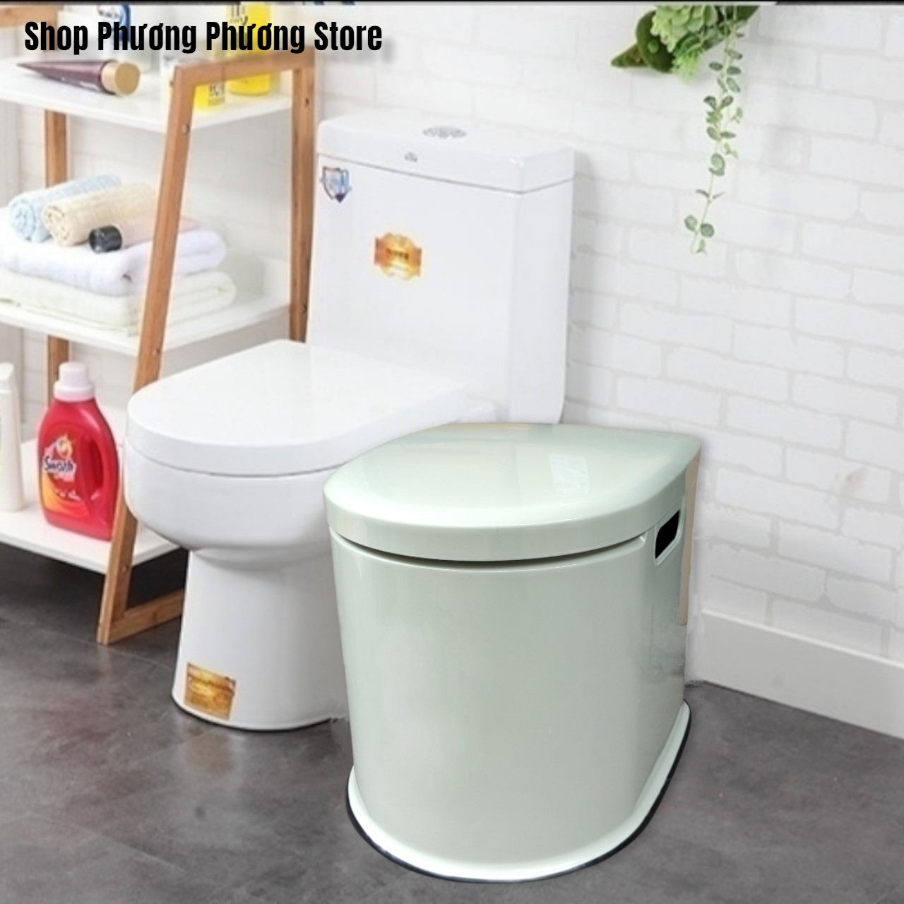 ✅ GHẾ BÔ VỆ SINH DI ĐỘNG – TIỆN LỢI, AN TOÀN CHO NGƯỜI GIÀ, BÀ BẦU & BỆNH NHÂN