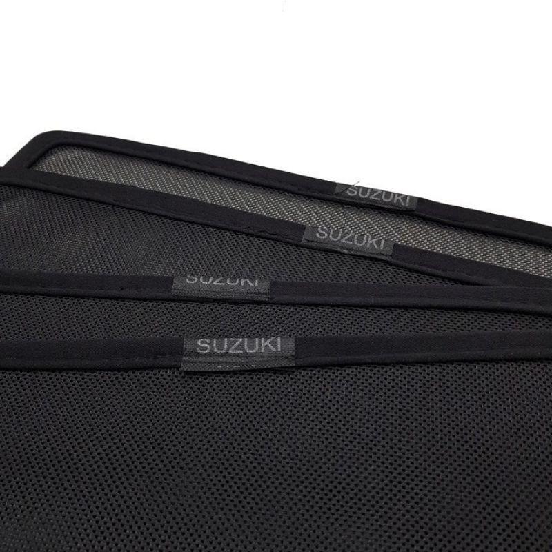 Rèm chắn nắng dành cho SUZUKI XL7 vải lưới gắn nam châm hút, bộ chắn nắng xe ô tô
