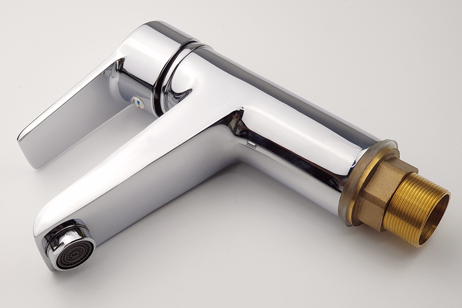 Vòi Lavabo nóng lạnh Đồng mạ Chrome Eurolife EL-AZA02 (Trắng bạc)