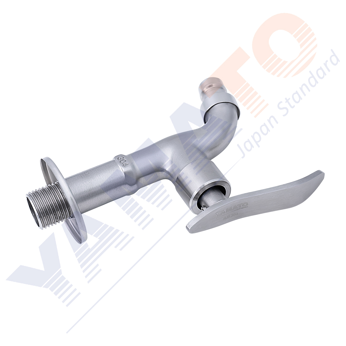 Vòi nước | vòi hồ | vòi máy giặt chuẩn Inox 304 YVHI01 cao cấp Yamato – tặng 01 cuộn băng tan