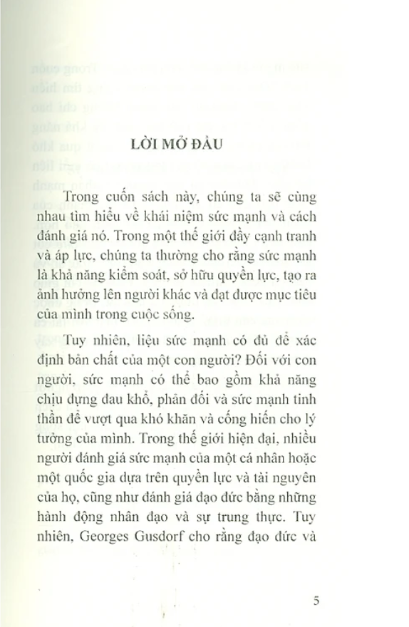 Đạo Đức Học Của Sức Mạnh