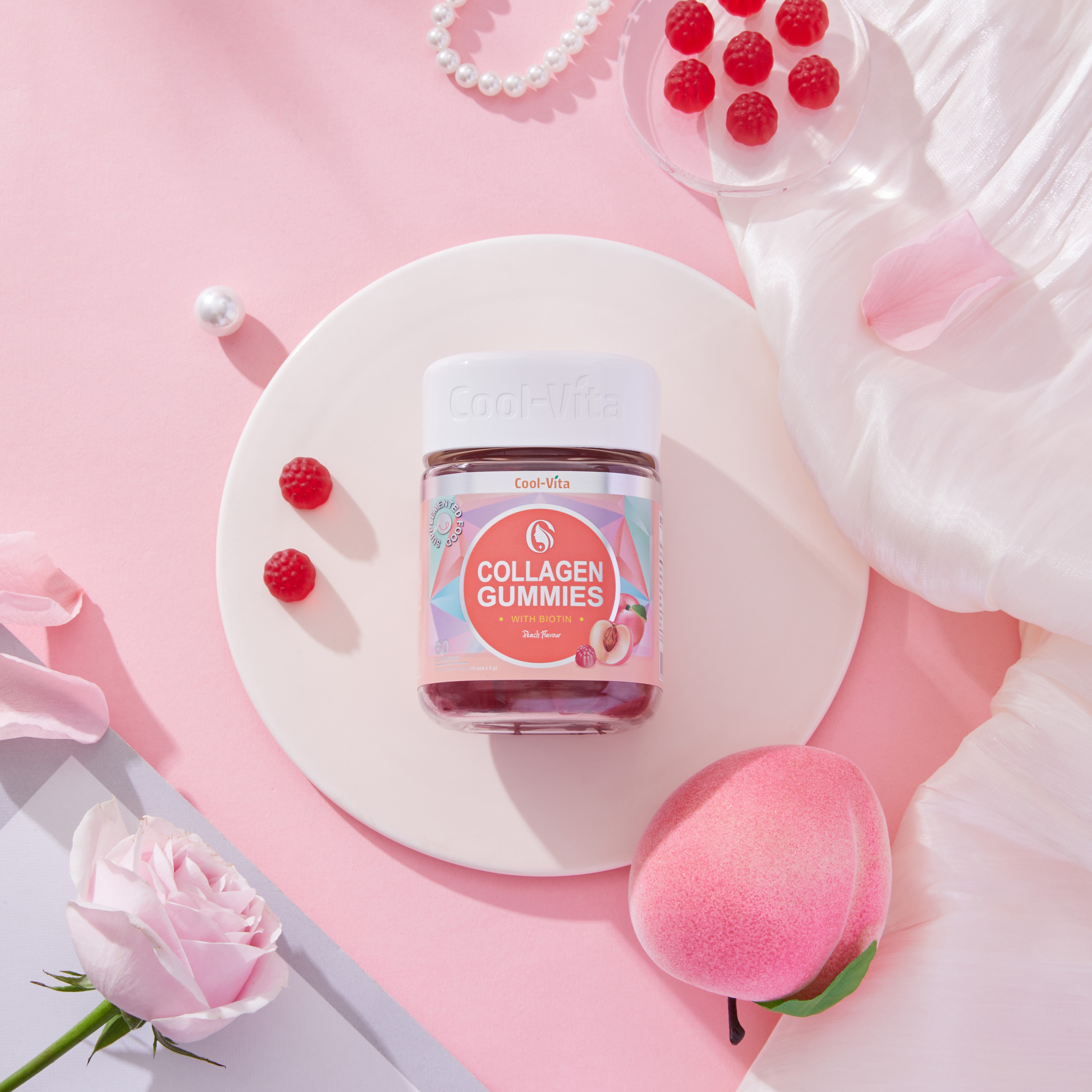 Combo Kẹo Dẻo Collagen & Kẹo Dẻo Melatonin Coolvita Hỗ Trợ Trẻ Hóa Sáng Da - Cải Thiện Sức Khỏe Tóc Móng - Cải Thiện Giấc Ngủ - Giảm Căng Thẳng, Kết Hợp Biotin, Vitamin C & Vitamin E - 2 Hộp (60 viên x 3g)/hộp