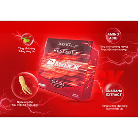 DMAXX thức uống bổ sung vitamin năng lượng không đường DAMODE 25 gói dùng thử màu đỏ