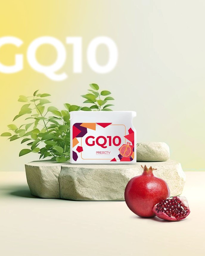 Thực Phẩm Sức Khỏe GQ10 Direct Hit - Công thức thanh xuân - PROJECT V - Hộp 60 Viên nang - Xuất xứ Pháp, Hàng Chính Hãng