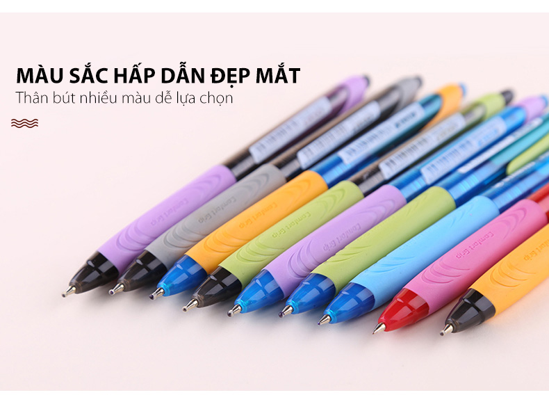 Hộp Bút bi STABILO Performer+ BP328 - Hộp 10 bút xanh 0.5mm + Bút xóa CPS88 (BP328XF/10-BU+)