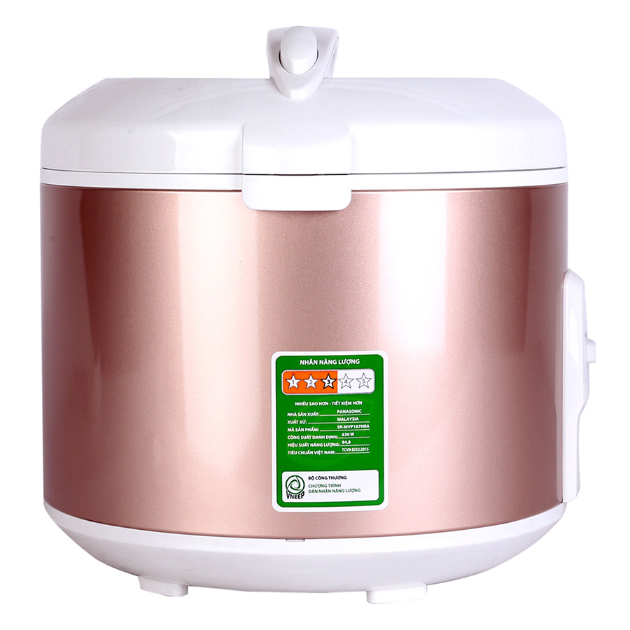 Nồi cơm điện nắp gài Panasonic PANC-SR-MVP187NRA (1.8L) - Hàng Chính Hãng