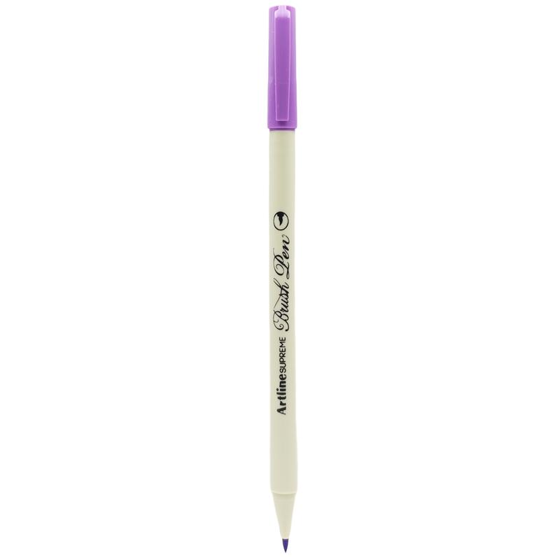 Bút Lông Đầu Cọ Artline Supreme Brush Pen EPFS-F - Bright Purple