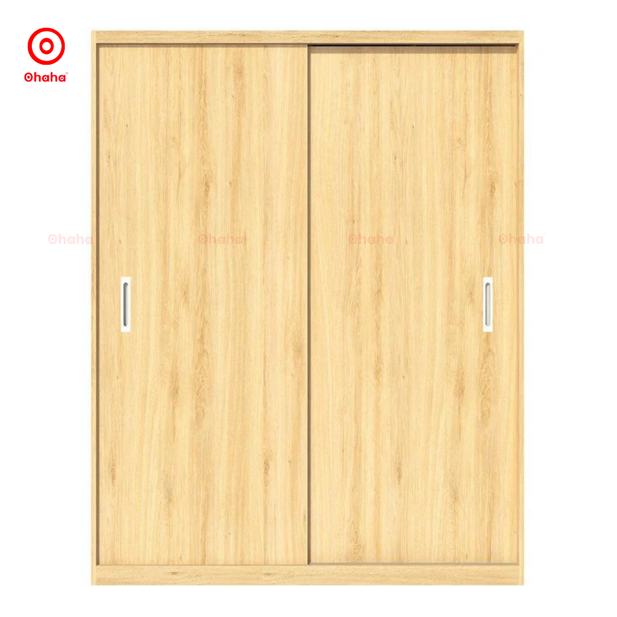 TỦ QUẦN ÁO GỖ CÔNG NGHIỆP CỬA LÙA OHAHA - CL019