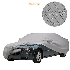 Bạt phủ ô tô chất liệu vải không dệt 3 lớp cao cấp thương hiệu MACSIM cho xe ô tô BMW X6- màu ghi