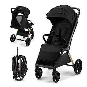 Xe đẩy gấp gọn cho bé từ sơ sinh Kinderkraft LOOM - Màu đen