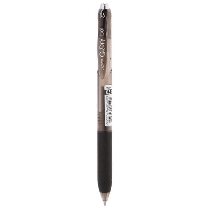Bút Gel Crown QD-018 0.5mm - Mực Đen