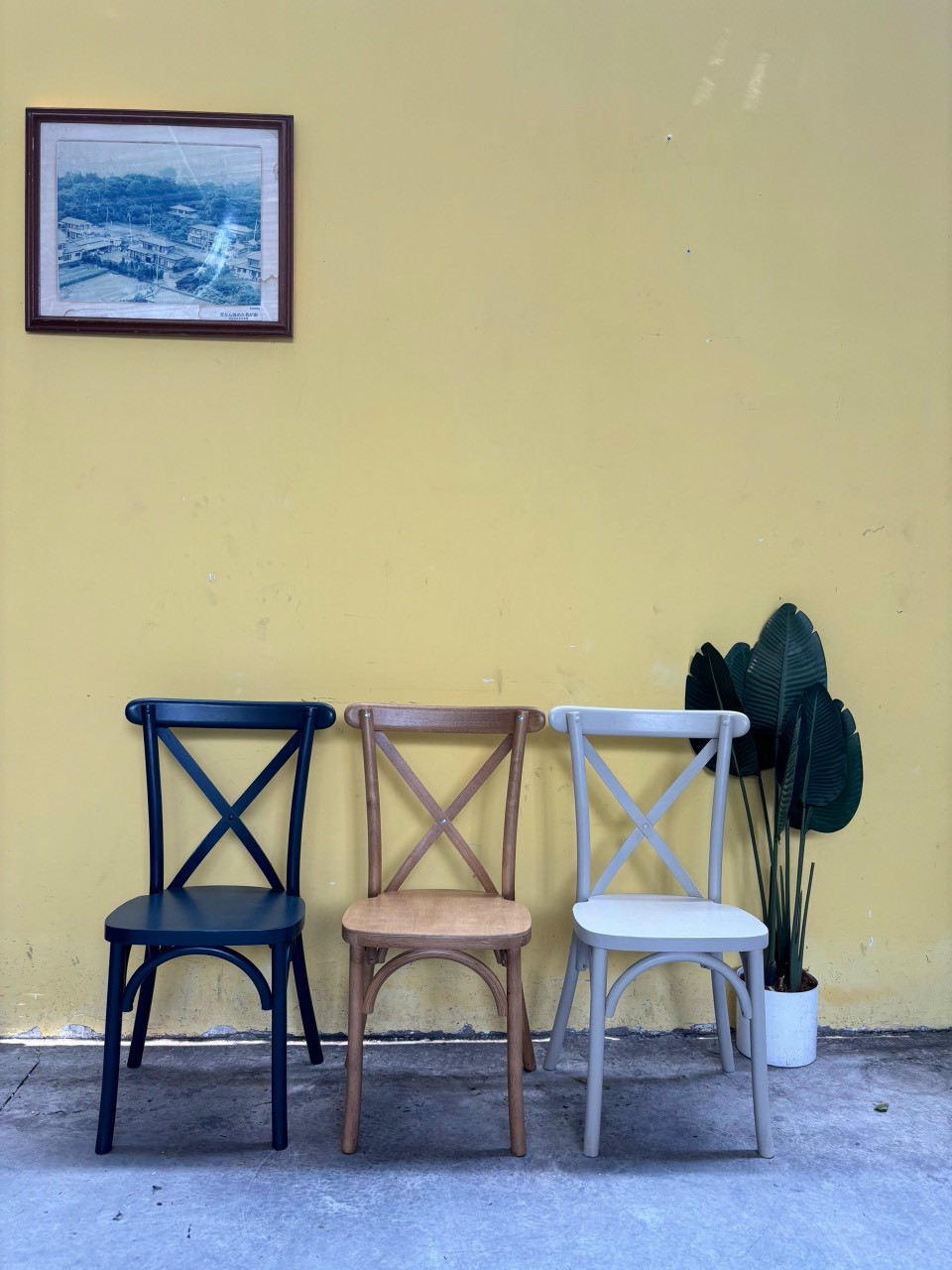 Bộ bàn ăn Bistro SM12CT Tundo kích thước 1m2 + 4 ghế