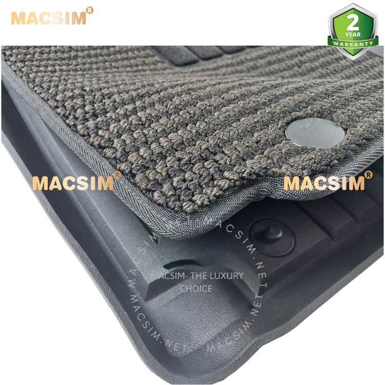 Thảm 2 lớp Macsim 3w Lexus LX600 2022+ 4 chỗ nhãn hiệu Macsim 3W
