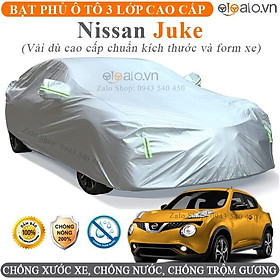 Bạt phủ xe ô tô Nissan Cao Cấp 3 Lớp Chống Nắng Nóng Chống Nước Chống xước