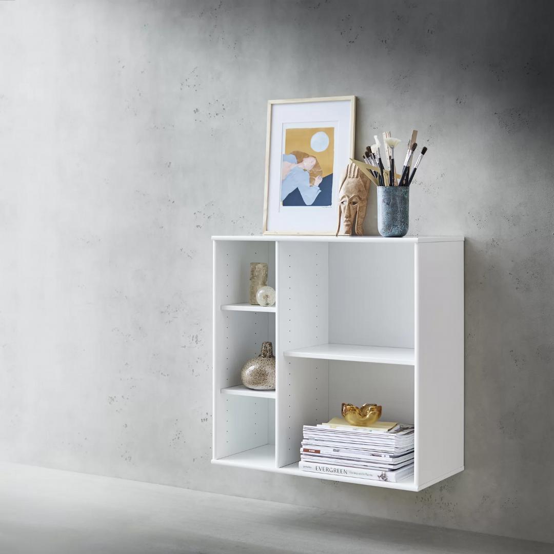 Kệ trang trí gỗ thiết kế mới lạ SMLIFE Wahab