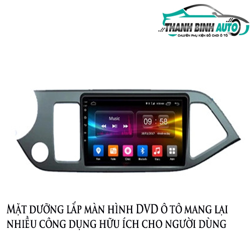 Mặt dưỡng màn hình DVD cho xe Audi