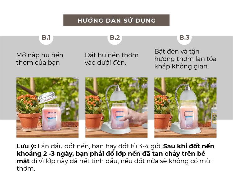 Đèn chụp đốt nến Aurora Goose Creek - Black