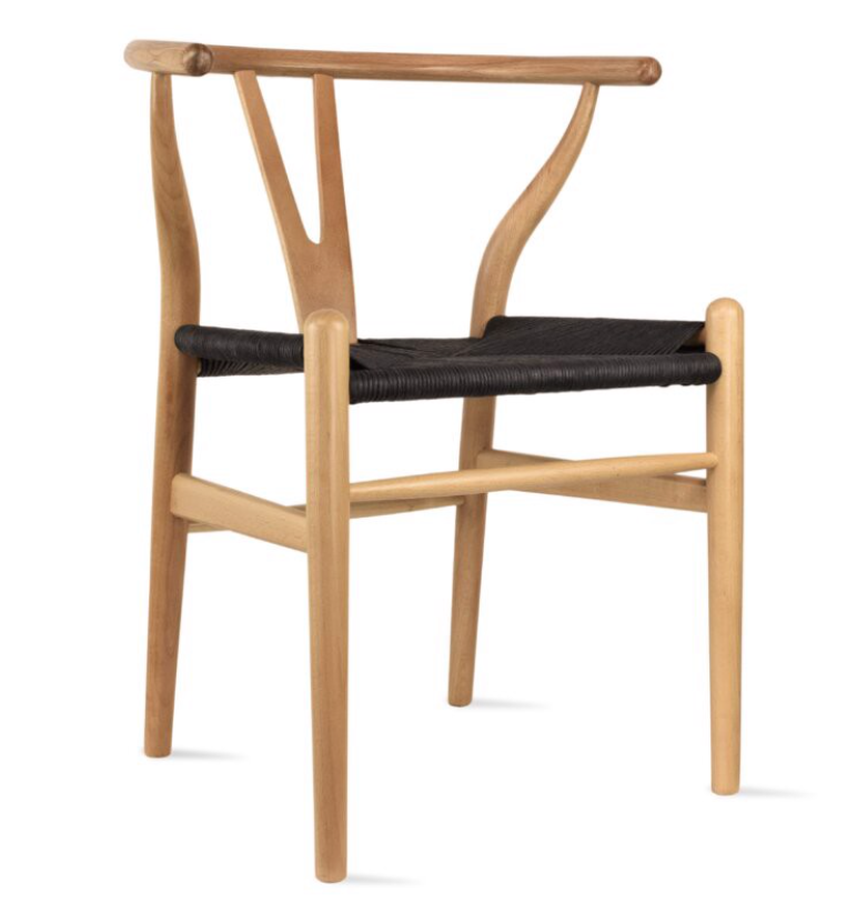 Ghế ăn Tundo mặt ngồi đan dây kích thước 55 x 53 x 71cm