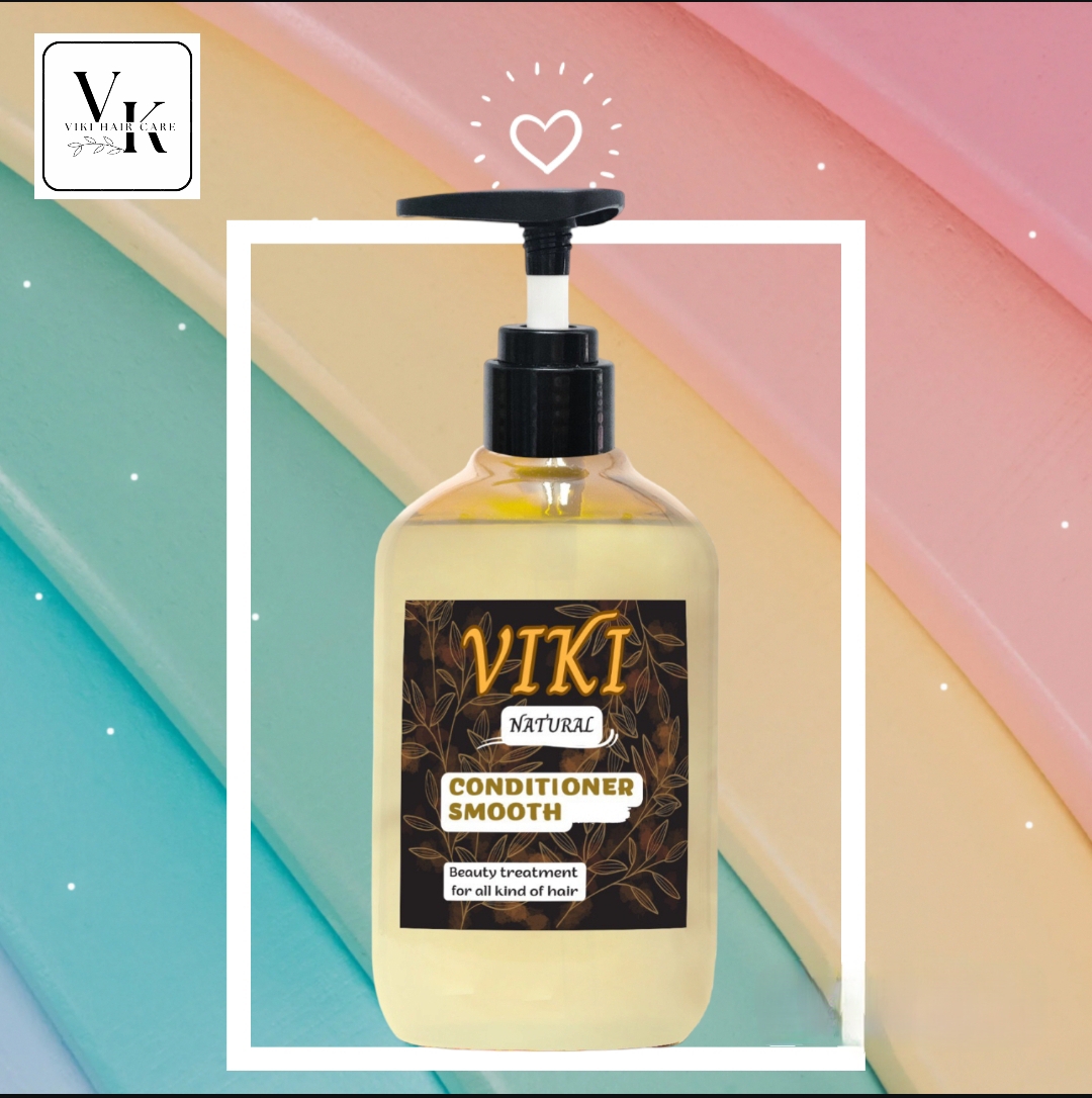 Cặp Dầu Gội Xả Tóc Thảo Dược Viki Gừng Bồ Kết 300ml