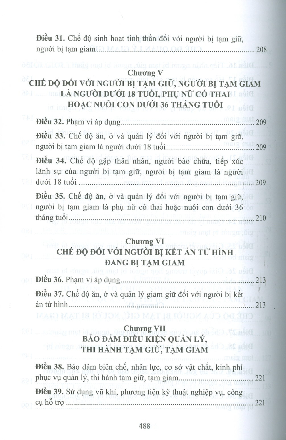 Chỉ Dẫn Tra Cứu, Áp Dụng Luật Thi Hành Tạm Giữ, Tạm Giam Hiện Hành Góp Phần Thực Hiện Nguyên Tắc Hiến Định "Công Nhận, Tôn Trọng, Bảo Vệ Và Bảo Đảm Quyền Con Người" (Sách tham khảo) -