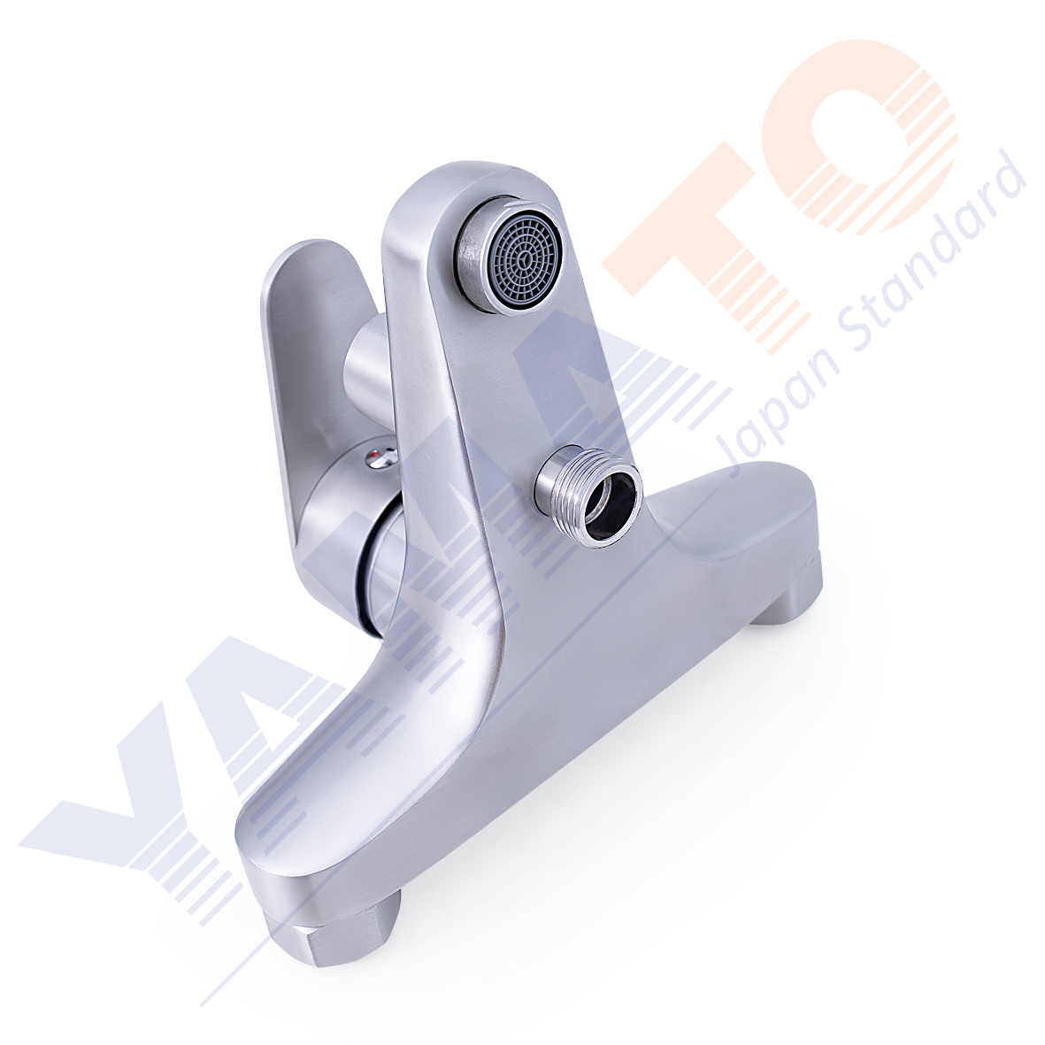 Bộ vòi sen nóng lạnh Inox SUS 304 YAMATO YCSNI0202 | chuyển nước gạt | tặng 01 cuộn cao su non