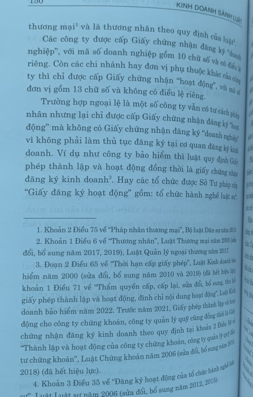 Kinh Doanh Sành Luật (Ứng dụng luật danh nghiệp luật 2020 sửa đổi, bổ sung 2022 và quy định liên quan)