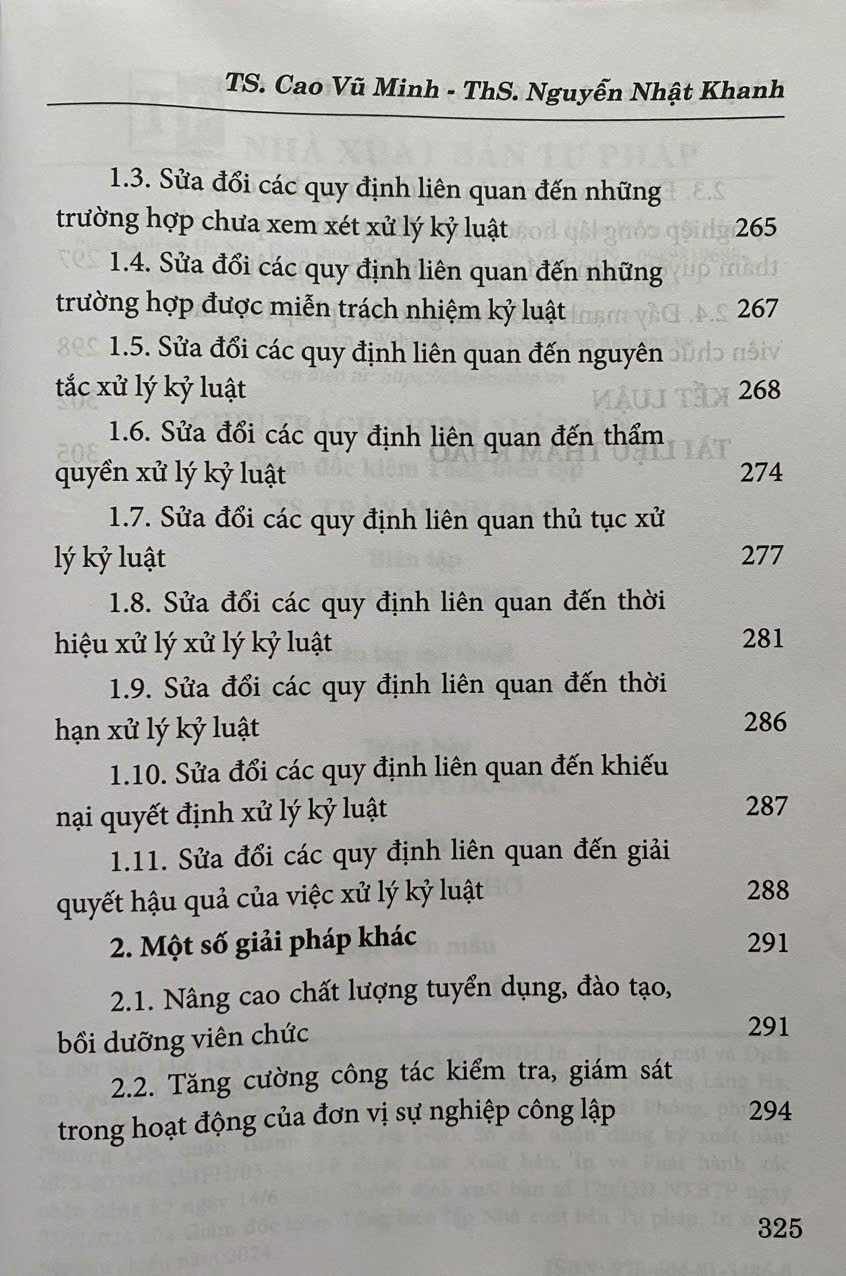 Xử Lý Kỷ Luật Viên Chức - Lý Luận Và Thực Tiễn