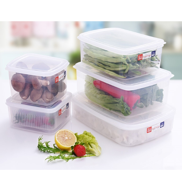 Hộp đựng thực phẩm 630ml dùng được lò vi sóng nội địa Nhật Bản