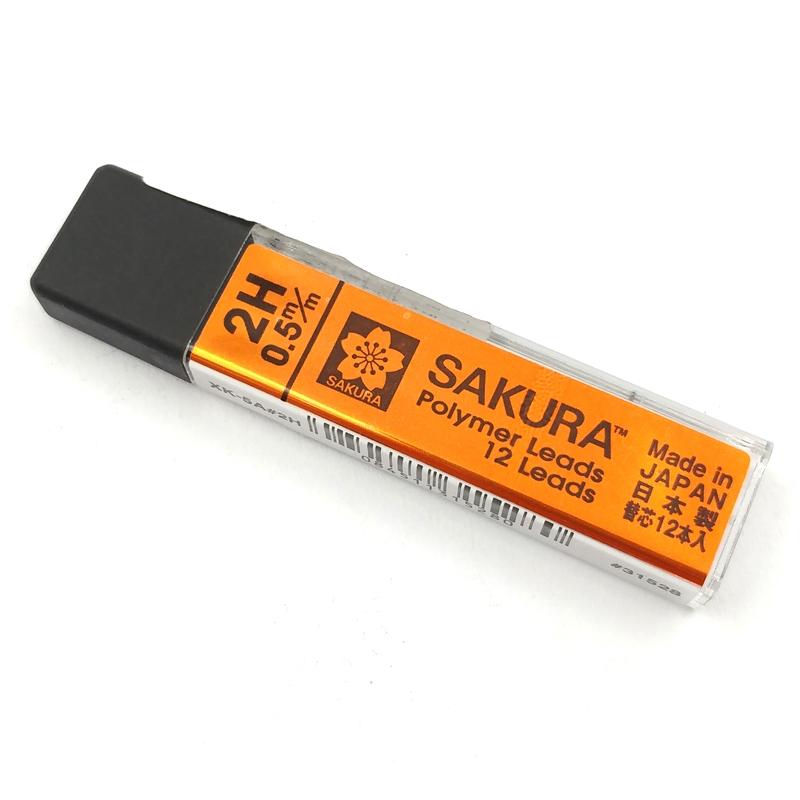 Ruột Bút Chì Bấm Sakura 2H 0.5mm