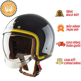 Nón bảo hiểm 3/4 đầu Royal M139 Design V10
