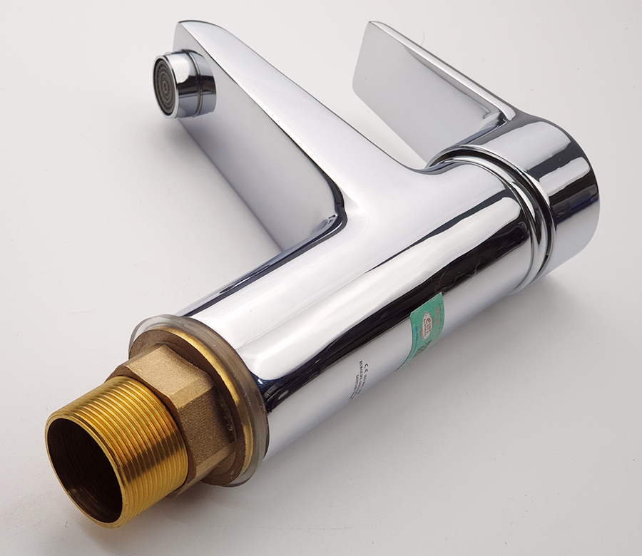 Vòi Lavabo nóng lạnh Đồng mạ Chrome Eurolife EL-AZA02 (Trắng bạc)