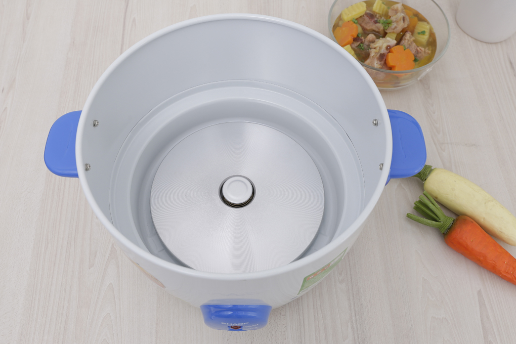 Nồi cơm nắp rời Sharp 2.8 lít KSH-D28V, Công suất 1000W, Giao màu ngẫu nhiên - Hàng chính hãng