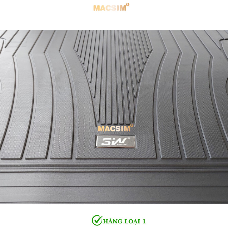 Thảm lót cốp xe ô tô Mercedes-Benz GLC 2023-2024+ nhãn hiệu Macsim 3W chất liệu TPE cao cấp màu đen