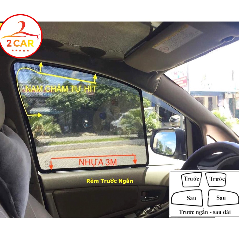 Rèm che nắng xe Hyundai Creta 2022 2023 có hít nam châm cao cấp, chuẩn khít theo xe